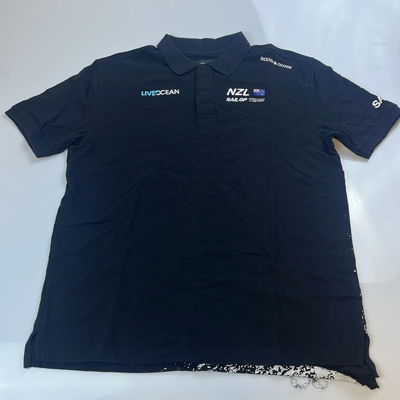 Rodd & Gunn Matariki Bay Polo · Obsidian LG Y17-28 - Picture 3 of 8